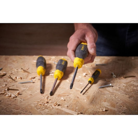 Chave de fenda Stanley (0-64-974) CUSHION GRIP™ Pozidriv PZ2 x 100 mm