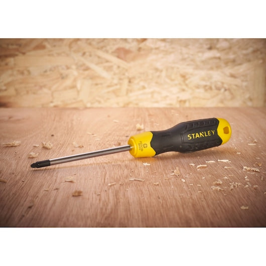 Chave de fenda Stanley (0-64-974) CUSHION GRIP™ Pozidriv PZ2 x 100 mm