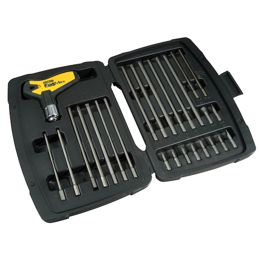 Conjunto de chaves de Roquete com cabo em T Stanley (0-79-153) FATMAX® (27 peças)