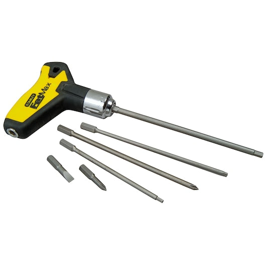 Conjunto de chaves de Roquete com cabo em T Stanley (0-79-153) FATMAX® (27 peças)
