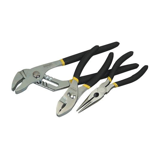 Stanley (0-84-892) Basic 3 Piece Pliers Set