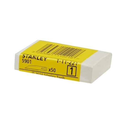 Lâminas de faca Stanley (1-11-221) Slim (pacote com 50)