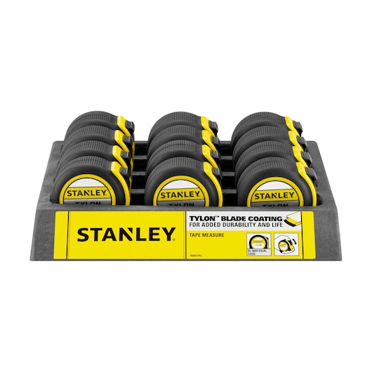 Stanley (1-30-656) Fita métrica Tylon™ 8M/26’ (25mm de largura) (pacote com 12)
