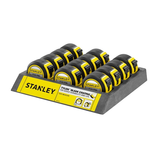Stanley (1-30-656) Fita métrica Tylon™ 8M/26’ (25mm de largura) (pacote com 12)