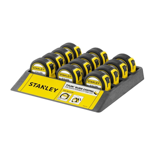 Stanley (1-30-686) Tylon™ 3M/10' (13mm de largura) Fita métrica (pacote com 12)