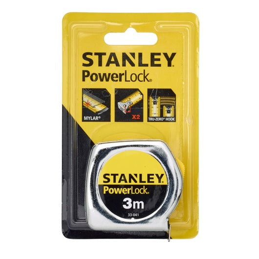 Fita Métrica Stanley (1-33-041) Powerlock 3m com estojo em ABS