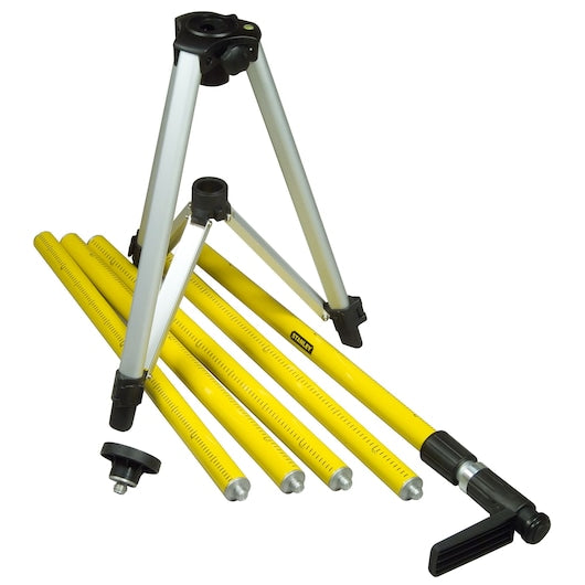Poste láser Stanley (1-77-022) de 3,6 m con base de trípode