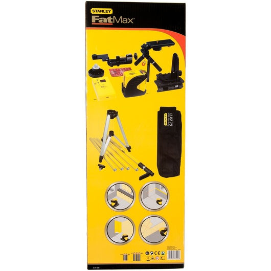 Stanley (1-77-121) FATMAX® Laser de Linha Cruzada com Receptor CL2XTI