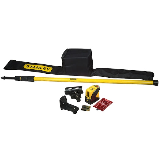 Nível a laser de linha cruzada Stanley (1-77-123) com acessórios
