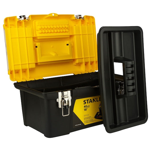 Caixa de ferramentas de plástico Stanley (1-92-905) 410 mm/16 pol.