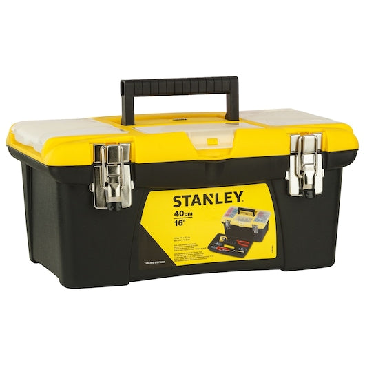 Caixa de ferramentas de plástico Stanley (1-92-905) 410 mm/16 pol.