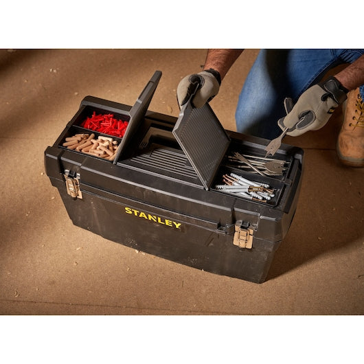 Stanley (1-94-859) Caixa de Ferramentas com Fecho Metálico de 25 polegadas