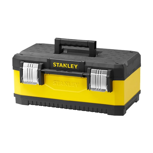 Stanley (1-95-612) Caixa de Ferramentas de Metal Galvanizado e Plástico de 20 polegadas