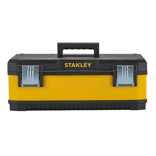 Stanley (1-95-613) Caja de herramientas de plástico y metal galvanizado de 23 pulgadas
