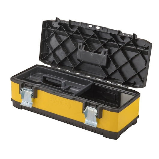 Stanley (1-95-614) Caixa de Ferramentas de Metal Galvanizado de 26 polegadas