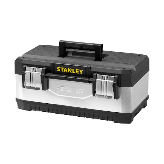 Stanley (1-95-618) Caixa de Ferramentas de Metal Galvanizado e Plástico de 20 polegadas