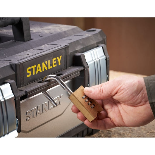 Stanley (1-95-618) Caixa de Ferramentas de Metal Galvanizado e Plástico de 20 polegadas
