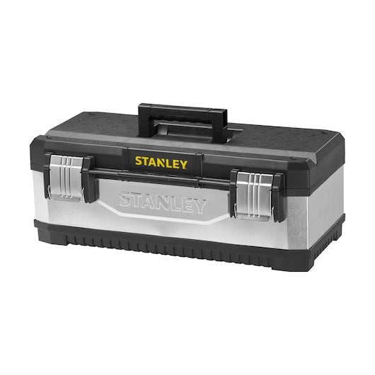 Stanley (1-95-619) Caixa de Ferramentas de Metal Galvanizado e Plástico de 23 polegadas