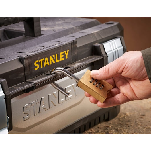 Stanley (1-95-619) Caixa de Ferramentas de Metal Galvanizado e Plástico de 23 polegadas