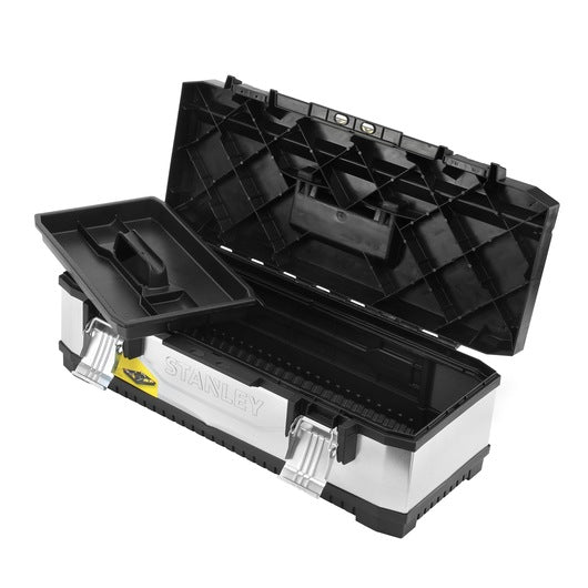 Stanley (1-95-620) Caixa de Ferramentas de Metal Galvanizado e Plástico de 26 polegadas