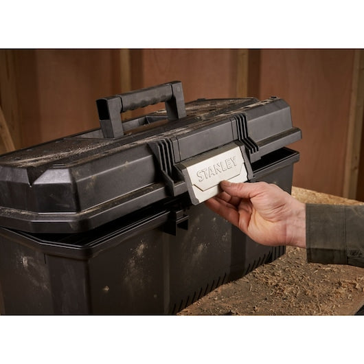 Stanley (1-97-510) Caixa de Ferramentas com Trava Única de 24 polegadas