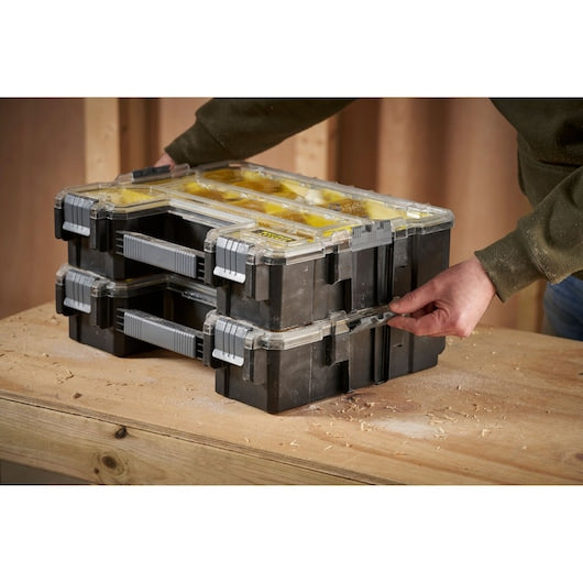 Stanley (1-97-521) FATMAX® Organizador Profissional Profundo de 10 Compartimentos