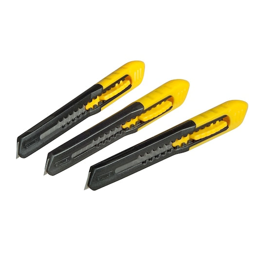 Cuchillo de seguridad deslizante Stanley (2-10-150) de 9 mm x 3