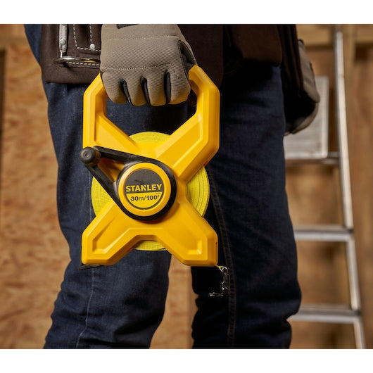 Stanley (2-34-791) Fita Métrica longa de fibra de vidro de 30 m/100 pés
