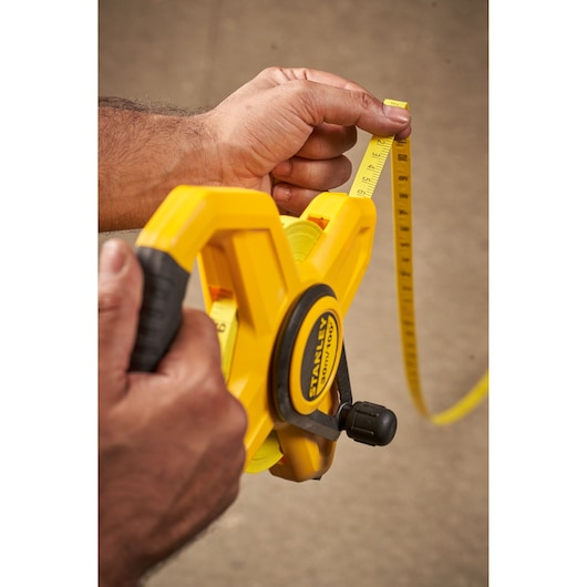 Stanley (2-34-791) Fita Métrica longa de fibra de vidro de 30 m/100 pés