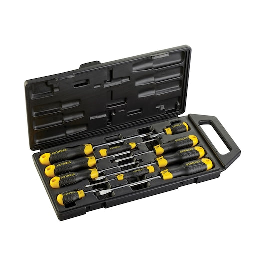 Conjunto de chaves de fenda Phillips Stanley (2-65-005) CUSHION GRIP™ (10 peças)