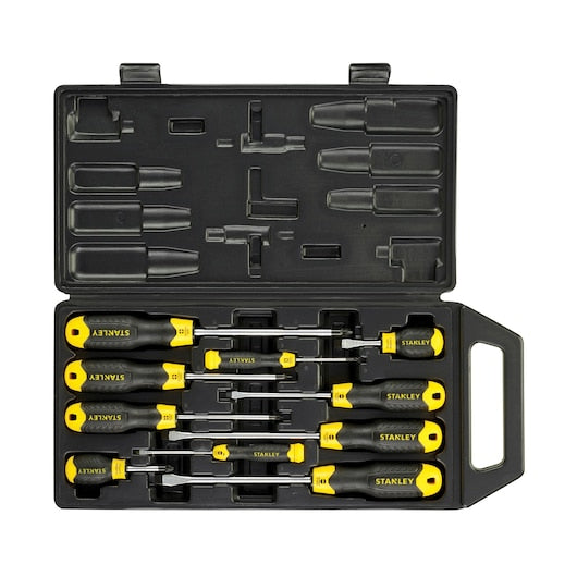 Conjunto de chaves de fenda Phillips Stanley (2-65-005) CUSHION GRIP™ (10 peças)