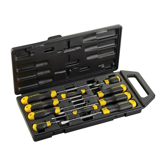Conjunto de chaves de fenda Phillips Stanley (2-65-005) CUSHION GRIP™ (10 peças)