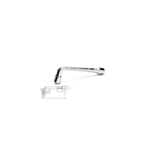 Llave para tubos Stanley (2-86-690) de 13 mm, 6 x 12 puntas, para agujeros profundos