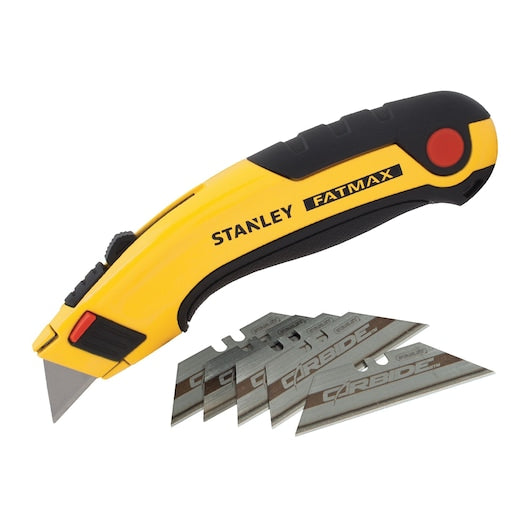 Estilete retrátil Stanley (7-10-778) FATMAX® com 5 lâminas de carboneto