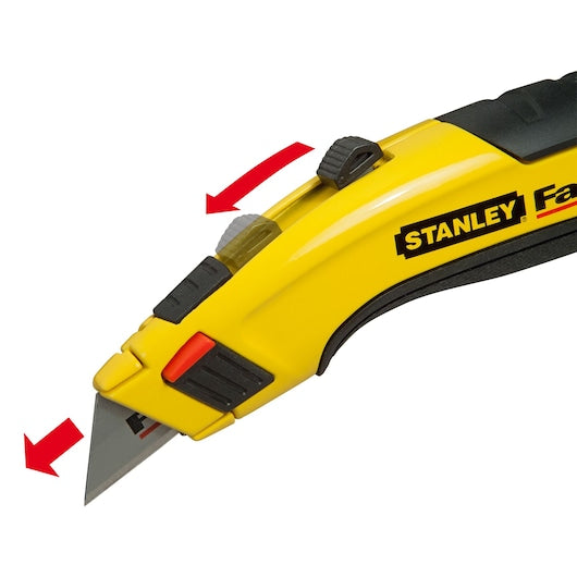 Estilete retrátil Stanley (7-10-778) FATMAX® com 5 lâminas de carboneto