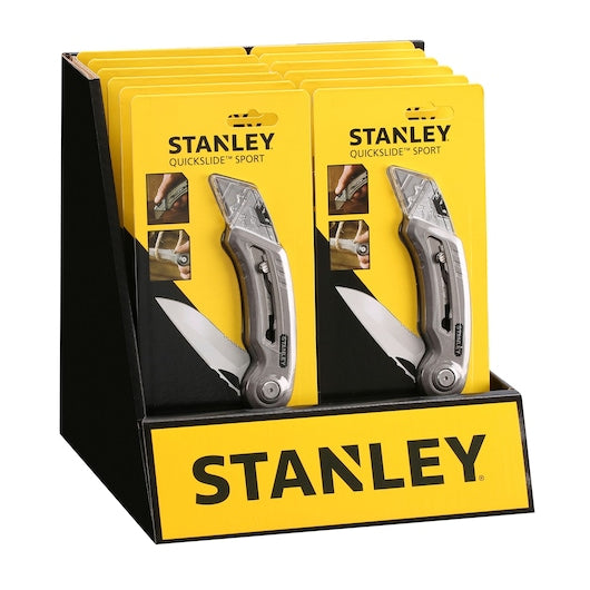Canivete utilitário esportivo Stanley Quickslide (9-10-813)