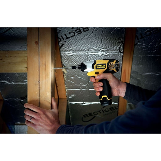 Parafusadeira de impacto Stanley (FMC040LB-QW) FATMAX® 10,8 V 1,5 Ah
