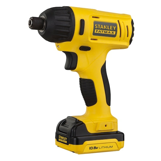 Parafusadeira de impacto compacta Stanley (FMC041S2-QW) 10,8 V - Kit de 1,5 Ah