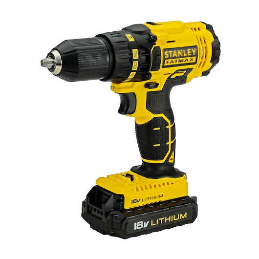 Furadeira/Parafusadeira Stanley (FMC601C2S-QW) FATMAX® 18V 1.3Ah em Bolsa Macia