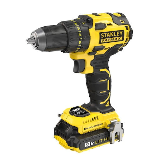 Furadeira/Parafusadeira Premium Stanley (FMC607D2-QW) FATMAX® V20 18V 2.0Ah sem Escova