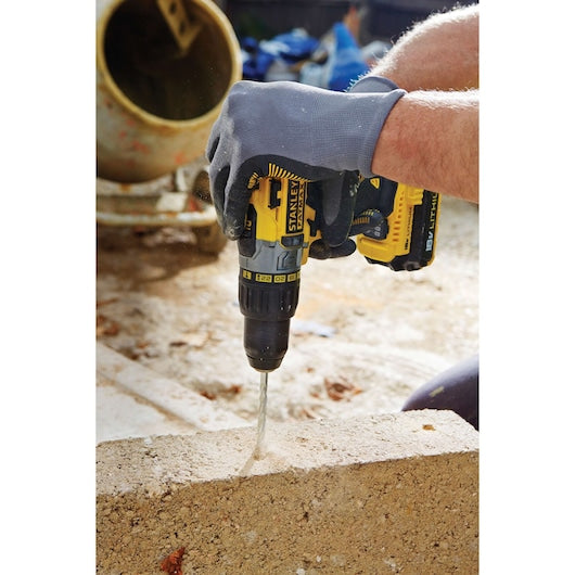 Furadeira/Parafusadeira de Impacto Stanley (FMC625M2S-QW) FATMAX® 18V Li-Ion com 2 baterias de 4,0Ah em Bolsa Macia
