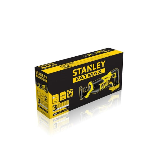 Serra sabre compacta Stanley (FMC675B-XJ) FATMAX® 18V (unidade sem bateria)