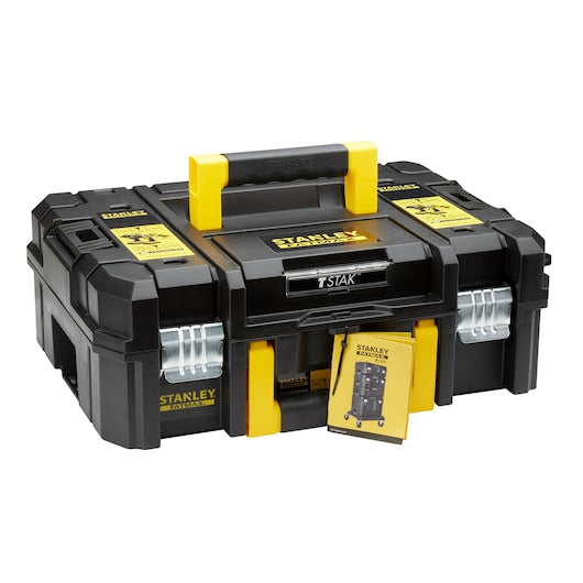 Furadeira de impacto Stanley (FMCK461D2T-QW) FATMAX® 18V + Parafusadeira de impacto 18V com encaixe TSTAK