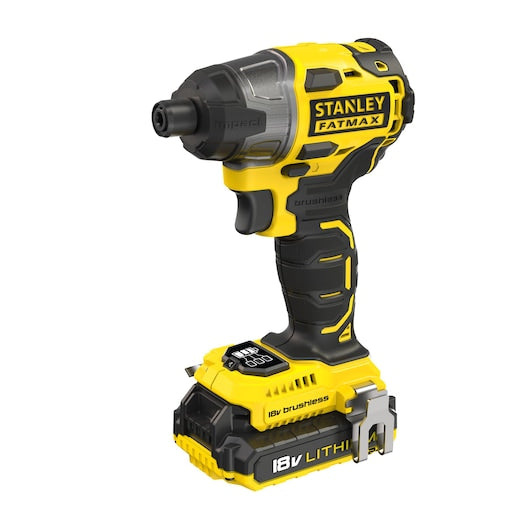 Kit combinado de furadeira de impacto sem escova Stanley (FMCK463D2T-QW) FATMAX® 18V