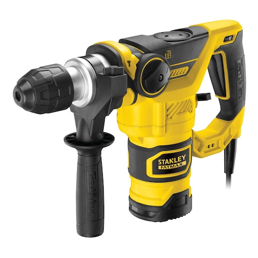 Furadeira de impacto SDS PLUS Stanley (FME1250K-QS) 1250W 3,5J com estojo de ferramentas