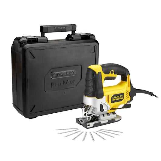 Serra tico-tico Stanley (FME340KA-QS) 710W - Acessórios e caixa de ferramentas
