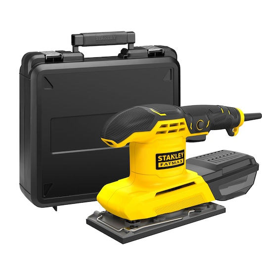 Lixadeira de 1/3 de folha Stanley (FMEW214K-QS) 280W - Kitbox