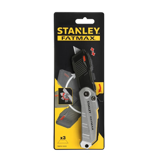 Canivete utilitário dobrável Stanley (FMHT0-10320) FATMAX® com abertura assistida por mola