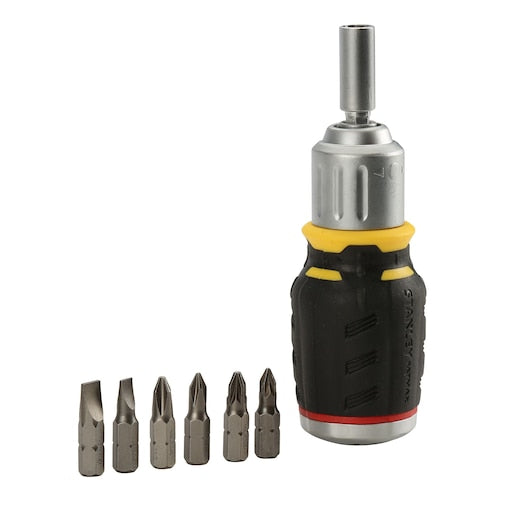 Chave de fenda curta com Roquete Stanley (FMHT0-62688) FATMAX® com 6 pontas