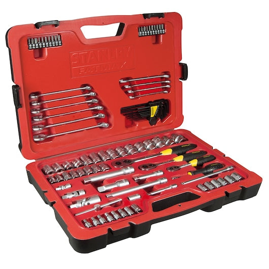 Jogo de Chaves de Caixa Stanley (FMHT0-73925) FATMAX® Cromado Acetinado Misto (96 peças)